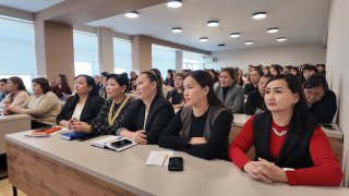 ALAN» Халықаралық мектебінің директоры Ж.Тажиеваның «Білім беру ұйымдарындағы нормативтік-құқықтық актілерді жүзеге асыру жолдары» ғылыми-әдістемелік семинар